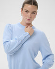 Kalizza Round Neck Knit Pullover Buttons
