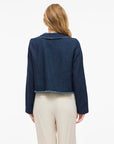 Vioaklynn O-Neck L/s Denim Jacket