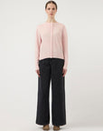 Yaslinnea Ls Knit Linen Cardigan