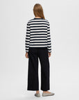 Slwessential Ls Striped Boxy Tee Noos