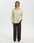 Slwrita Mw Wide Pant Mel Noos