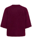 KAEMILIE CROPPED KNIT PULLOVER