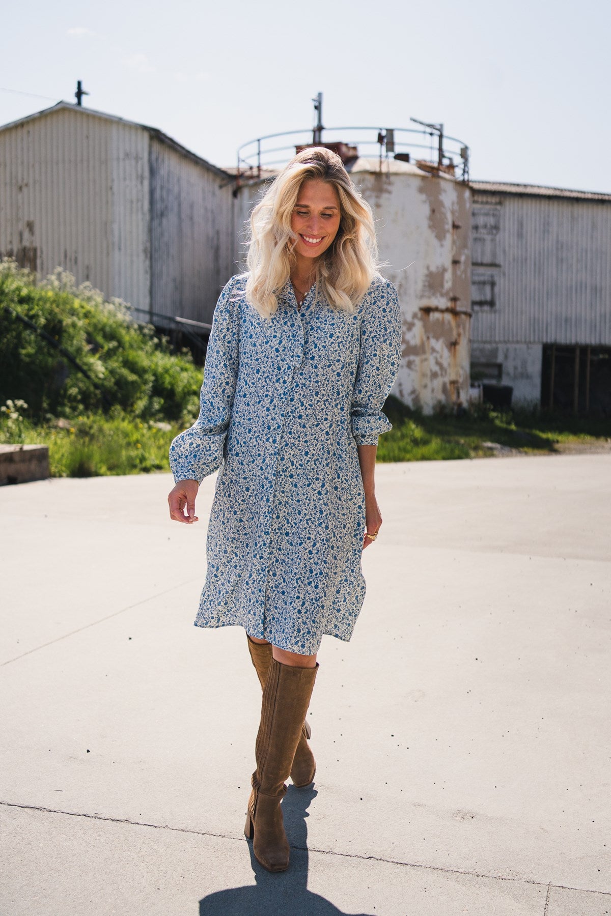 astrid shirt dress Astrid Shirt Dress In Optic White Linen