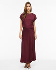 Viellette S/s Satin Top - Noos