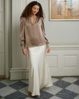 Rosslyn Heavy Sateen Blouse