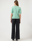 Yaslena Ss Knit Pullover S. Noos