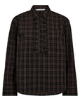 CORACC CHECK FRILL SHIRT