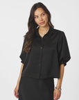 Etta Heavy Sateen Shirt