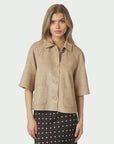 Editta Faux Suede Jacket