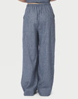 Heifa Emb Stripe Pants
