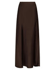 VICKY HEAVY SATEEN SKIRT