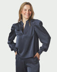 Rosslyn Heavy Sateen Blouse