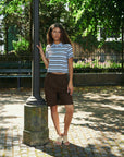 Mulann Polo Knit Blouse
