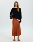 Slwlena Hw Midi Skirt Noos