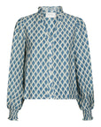 DELSIE PRINT BLOUSE