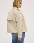 Miramw Short Trenchcoat