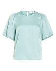 Viellette 2/4 Satin Puff Top - Noos
