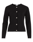Visway O-Neck L/s Button Knit Cardigan