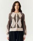 Yasjohi Ls Wool Blend Cardigan S. Noos