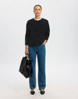 Slflulu Ls Knit Short Cardigan Noos