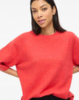 Viliga 2/4 O-Neck Knit Top - Noos