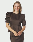 Benua Heavy Sateen Blouse