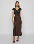 Viellette Hw Midi Skirt - Noos