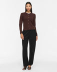 Vikerry Cable L/s Knit Cardigan-Noos