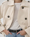 Miramw Short Trenchcoat