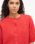 Viliga 2/4 O-Neck Knit Cardigan - Noos