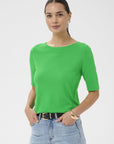 Kalizza Boatneck Solid Pullover