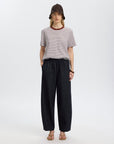 Slwessential Ss Striped Boxy Tee Noos
