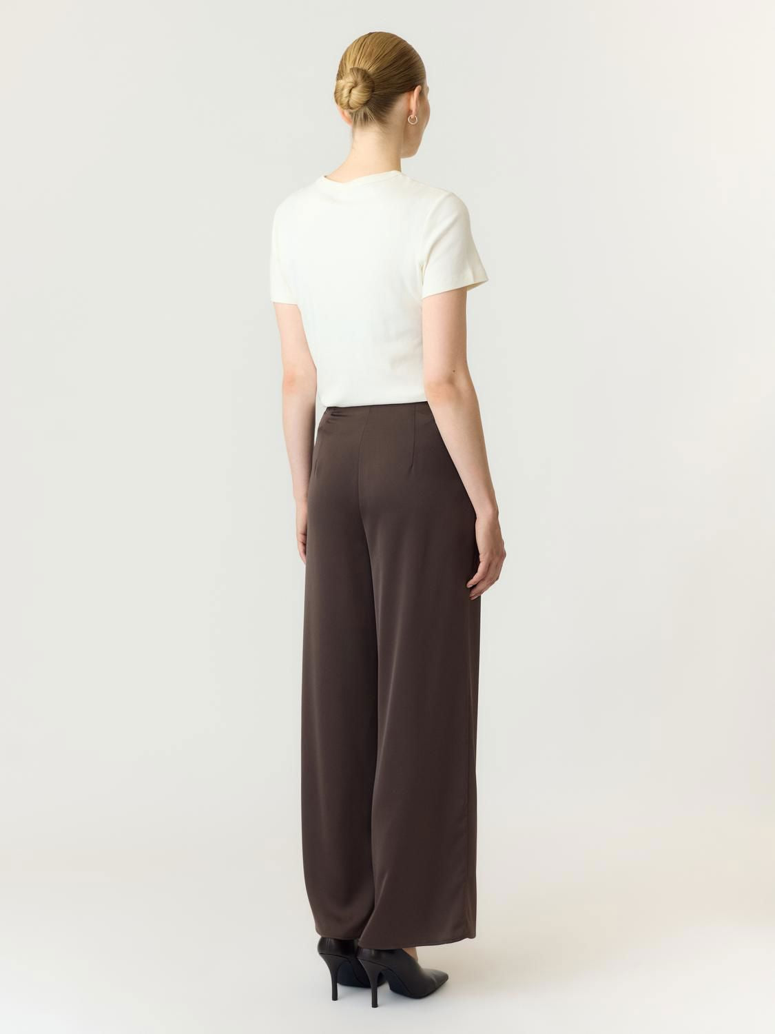 Yaspella Hw Wide Pants S. Noos