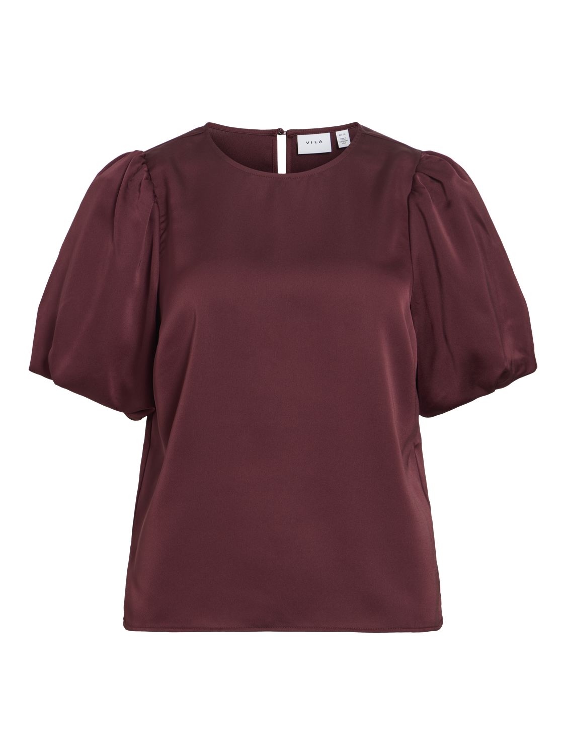 Viellette 2/4 Satin Puff Top - Noos