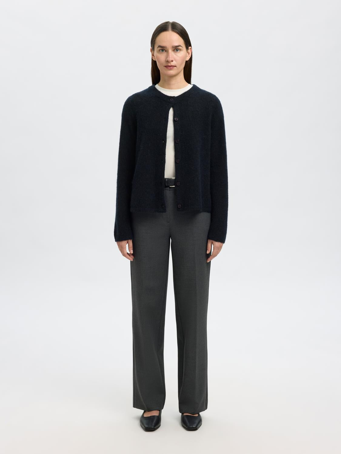 Slflulu New Ls Knit Cardigan Noos