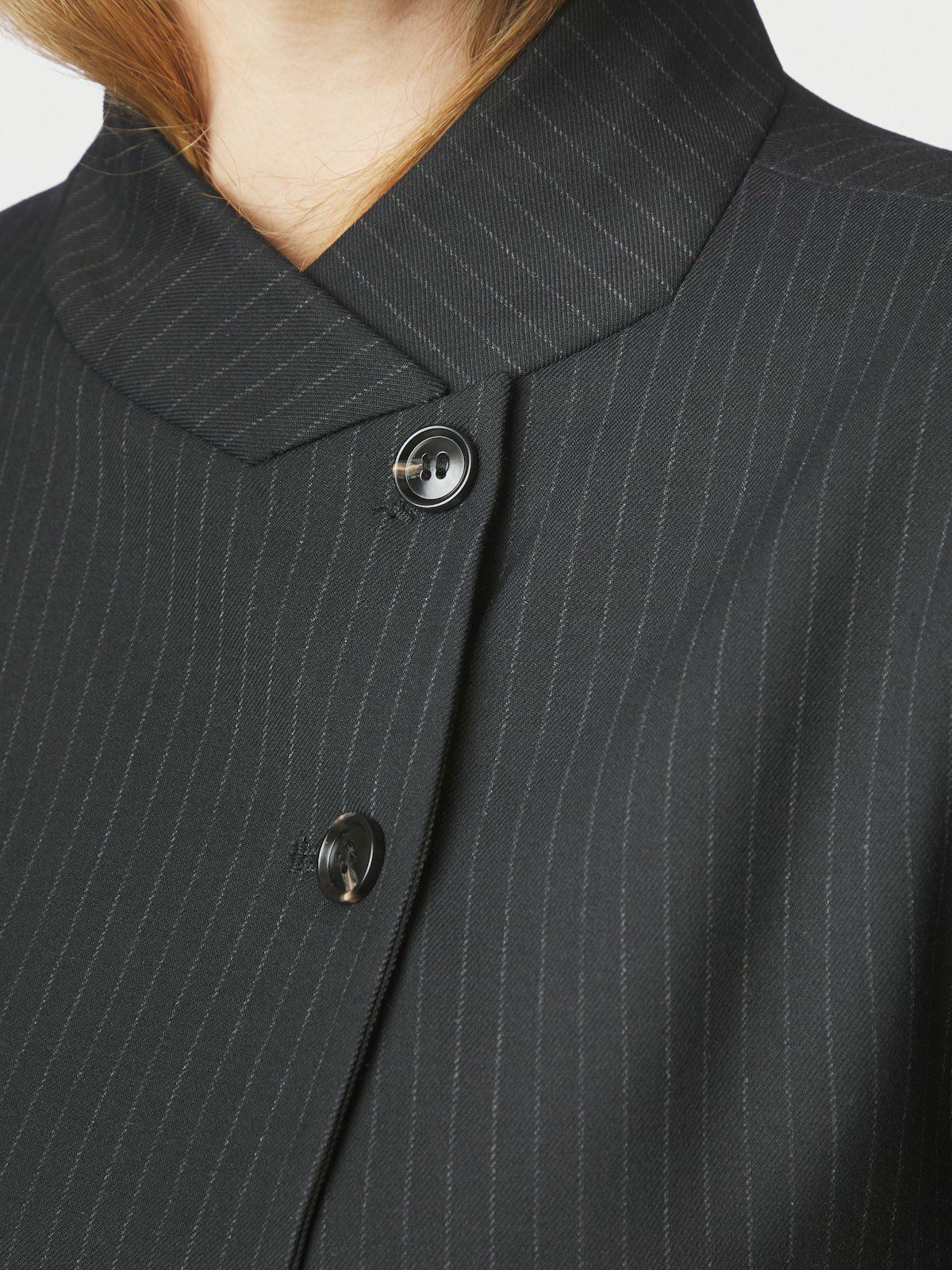 Tiria Slim Pinstripe Blazer