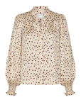 Astrida Flower Jacquard Blouse