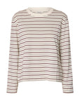 Slwessential Ls Striped Boxy Tee Noos