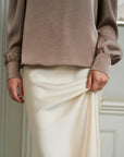 Rosslyn Heavy Sateen Blouse