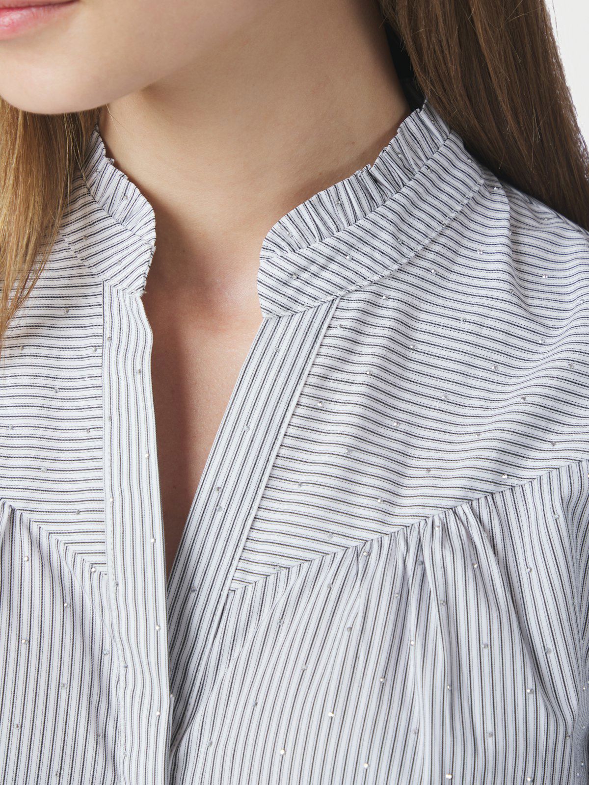 Astrida Stripe Stone Blouse