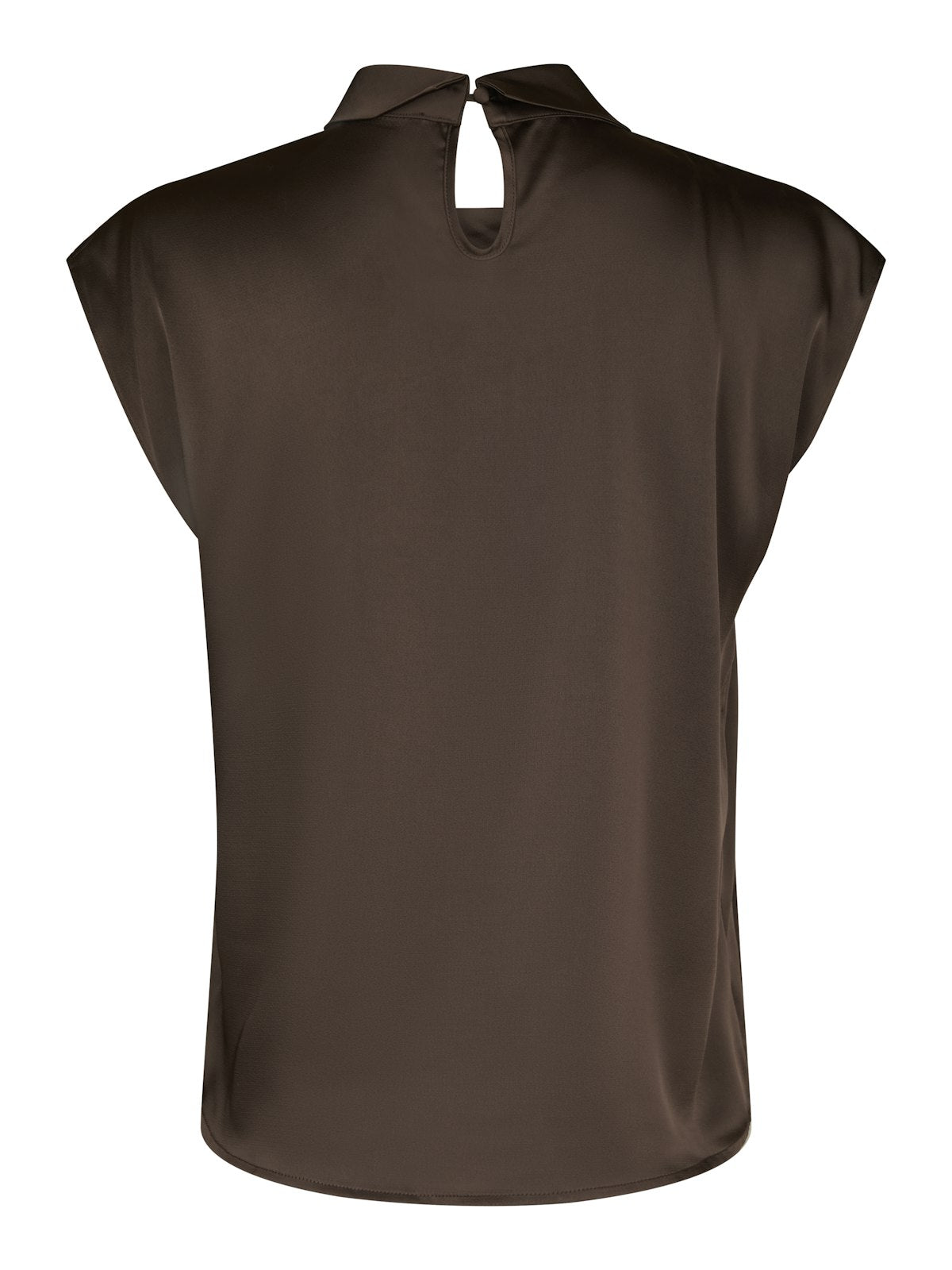 Fleur Drapy Satin Blouse