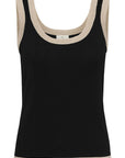 Kalizza Contrast Knit Top