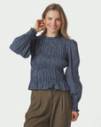 Marcia Check Blouse
