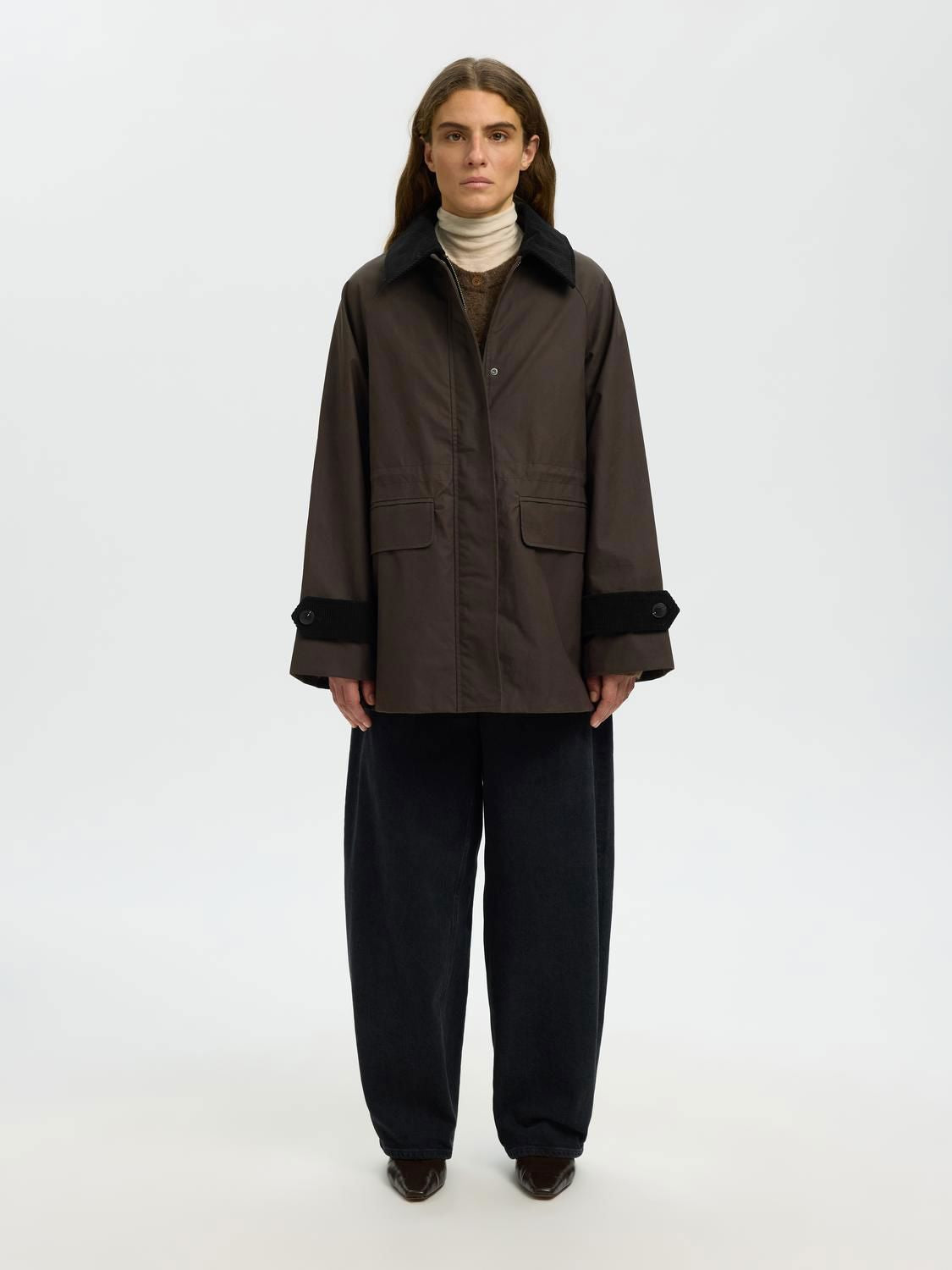 Slwwilma Waxed Jacket Noos