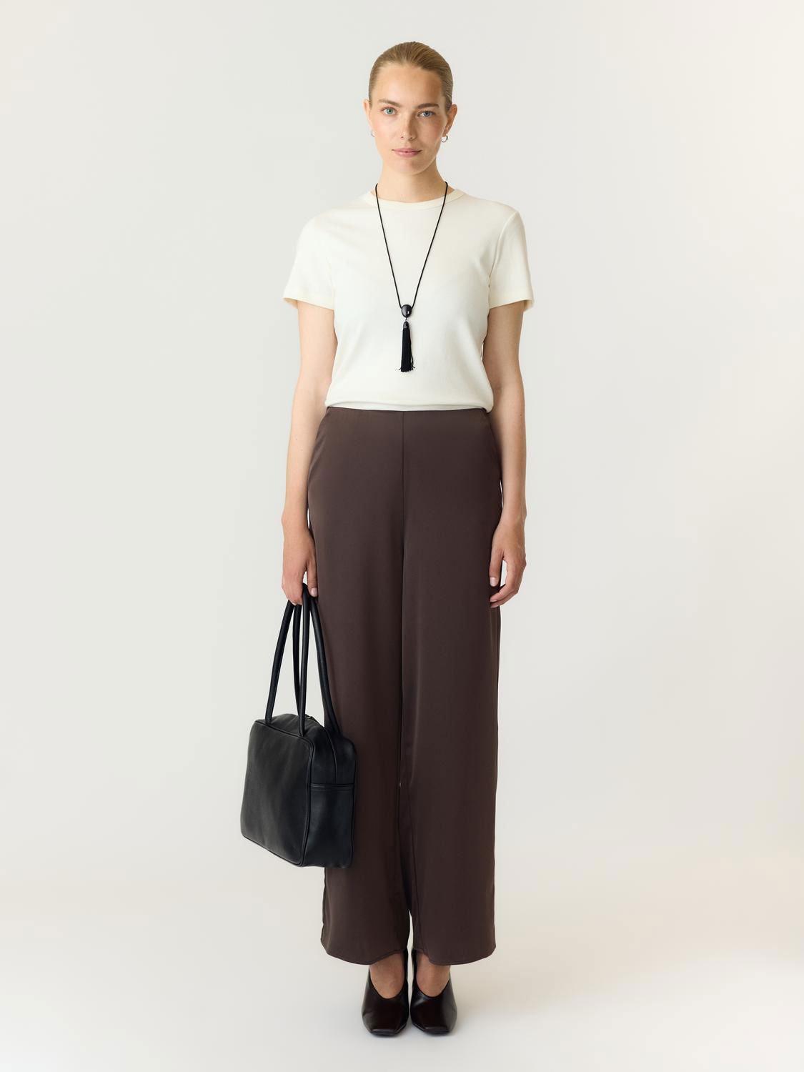 Yaspella Hw Wide Pants S. Noos