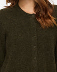 Vilory O-Neck L/s Knit Cardigan-Noos