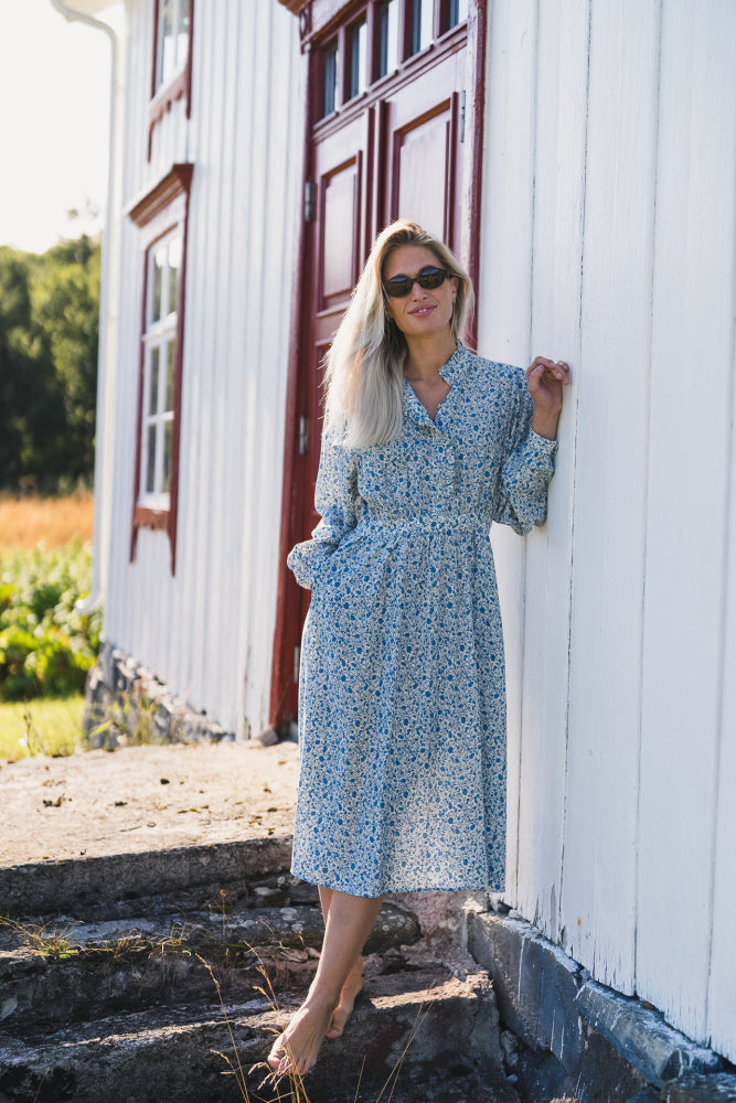 Rausastrid Midi Dress Aop