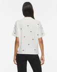 Vimonie Bow O-Neck S/s T-Shirt/rn