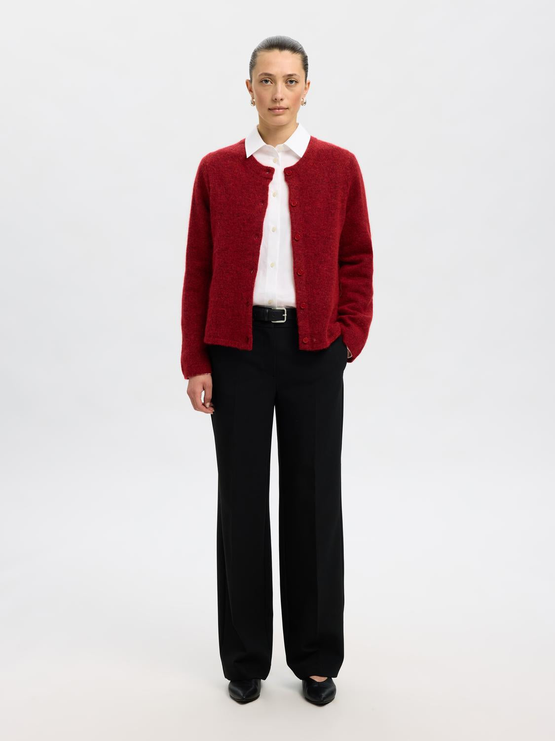 Slflulu New Ls Knit Cardigan Noos