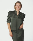 Roella Heavy Sateen Blouse